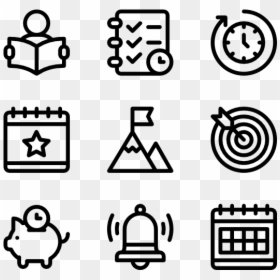 Design Vector Icon, HD Png Download - time management png