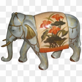 Clip Art Large Beautiful Japanese Elephant - Indian Elephant, HD Png Download - elephants png