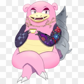 Slowbro Mage - Cartoon, HD Png Download - slowbro png