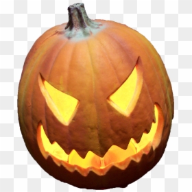 Pumpkin Png Halloween - Evil Pumpkin Face Easy, Transparent Png - halloween pumpkins png