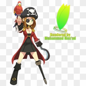 Captain Female Lost Saga, HD Png Download - captain hook png