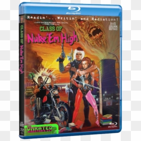 Class Of Nuke Em High Poster, HD Png Download - bluray png