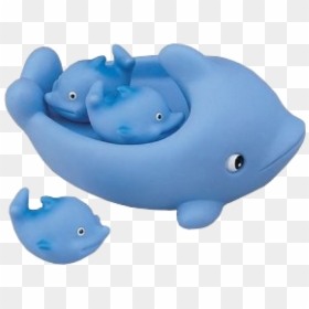 Dolphin Floatie Family Bathtub Toys - Floating Families Bath Toys, HD Png Download - floatie png