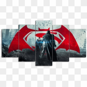 Batman Vs Superman Logo 4k, HD Png Download - batman face png