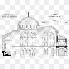 Byzantine Architecture In Detail, HD Png Download - stone block png