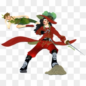 Hook Peter Pan Lego, HD Png Download - captain hook png