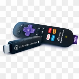 Clip Art Globe Streamwatch Powered Online, HD Png Download - roku icon png