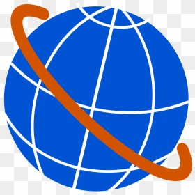 Globe Svg Clip Arts - Clipart Globe, HD Png Download - globe outline png