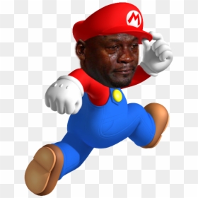 Michael Jordan Crying Png Freeuse Stock - Super Mario 3d Land, Transparent Png - jordan crying face png