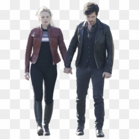 Killian Jones -captain Hook - Killian Jones Leather Coat, HD Png Download - captain hook png