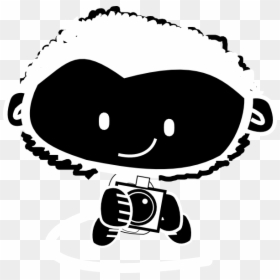 Camera Clipart Black And White Png, Transparent Png - camera clipart black and white png