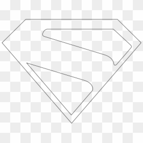 More Like Superman Kingdom Come Logo Outline By Mr-droy - Line Art, HD Png Download - car outline png