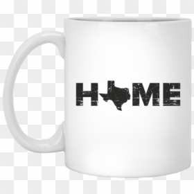 Texas Home Coffee Mug For Al State Outline Pride Art - Victor Name, HD Png Download - state of texas outline png
