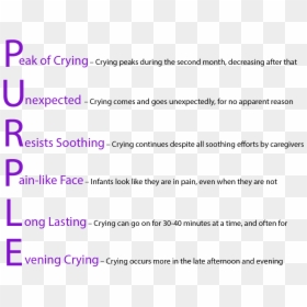 Specific Characteristics Of An Infant"s Crying - Period Of Purple Crying, HD Png Download - jordan crying face png