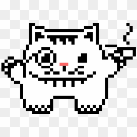 Transparent Fat Cat Png - Cracked Egg Pixel Art, Png Download - pusheen cat png