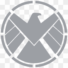 Captain America Star Png - Agents Of Shield Logo Png, Transparent Png - captain marvel logo png