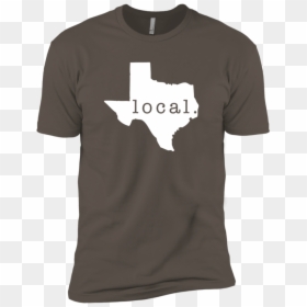 Texas Local Premium T Shirt For Tx State Pride With - Game Of Thrones St Patrick's Day Shirt, HD Png Download - state of texas outline png