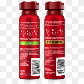 Fiji Krakengard Twin Pack - Old Spice New Deodorant Spray, HD Png Download - old spice logo png