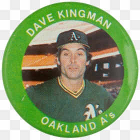 Dave Kingman Oakland A"s Sports Button Museum - Emblem, HD Png Download - oakland a's logo png