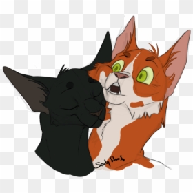 Pete The Cat Strawberries Clipart I Love These Two - Warrior Cats Hollyleaf X Fallen Leaves, HD Png Download - strawberry clipart png