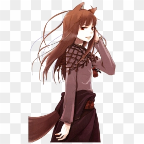 Spice And Wolf Png Free Download - Holo Background Spice And Wolf, Transparent Png - anime wolf png