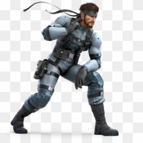 Solid Snake Smash Bros Ultimate, HD Png Download - mgs exclamation png
