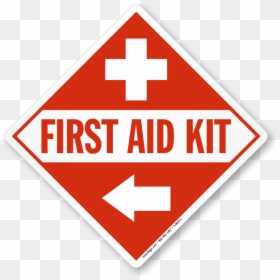 First Aid Sign, HD Png Download - red right arrow png