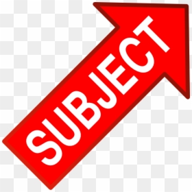 Subject, HD Png Download - red right arrow png