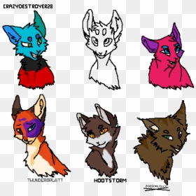 Transparent Anime Wolf Png - Warrior Cat Oc Base, Png Download - anime wolf png