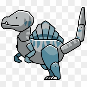 Scribblenauts Spinosaurus - Dinosaur Scribblenauts, HD Png Download - spinosaurus png