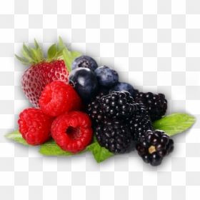 Natural Di Indian Raspberry Mulb - Berries Clipart Png, Transparent Png - strawberry clipart png
