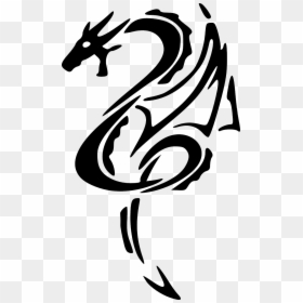 Tribal Small Dragon, HD Png Download - mystic png