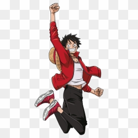 Anime Png One Piece, Transparent Png - monkey d luffy png