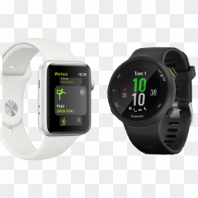 Forerunner 45s White 39mm, HD Png Download - iwatch png