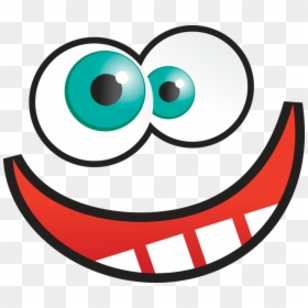 Transparent Laughing Face Png - Funny Faces Clipart, Png Download - cartoon faces png
