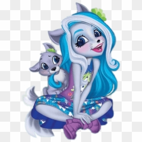 Enchantimals Winsley Wolf And Trooper - Enchantimals Characters Names, HD Png Download - anime wolf png