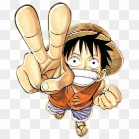 #one Piece #monkey D Luffy #anime - One Piece Luffy Transparent Background, HD Png Download - monkey d luffy png