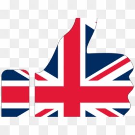 Union Jack Clipart Border - Thumbs Up Union Jack, HD Png Download - soviet union flag png
