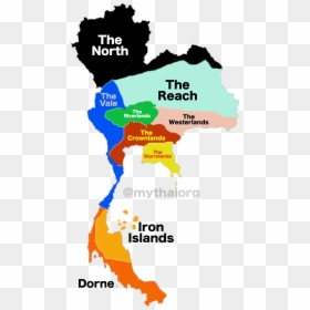 If Thailand Was - Thailand Map Icon Png, Transparent Png - thailand map png