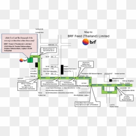 Diagram, HD Png Download - thailand map png