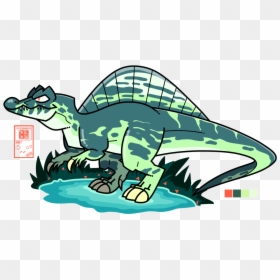 Spinosaurus a Lil’ Something Fun For Week One Of Dinoctober - Illustration, HD Png Download - spinosaurus png
