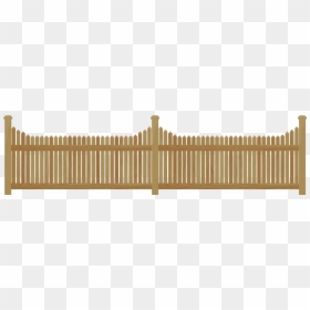 Download Wooden Fence Png Png Images - Picket Fence, Transparent Png - wooden png
