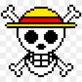 Straw Hat Luffy Pixel, HD Png Download - monkey d luffy png