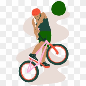 3 Huck&vans Spot - Hybrid Bicycle, HD Png Download - spot png