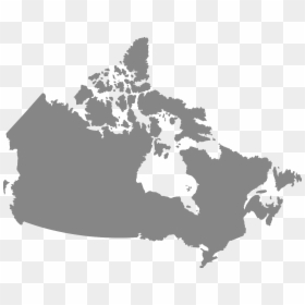 Transparent Africa Silhouette Png - Map Of Canada Png, Png Download - canada map png