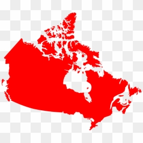 Canada Map Solid Color, HD Png Download - canada map png