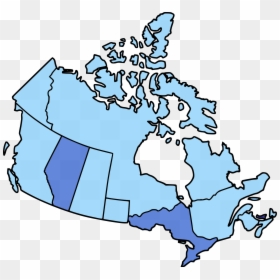 Clipart Map Map Canada - Map Of Canada Before Confederation, HD Png Download - canada map png
