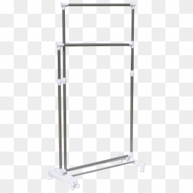 Corner Clothing Rack - Hurdling, HD Png Download - clothing rack png