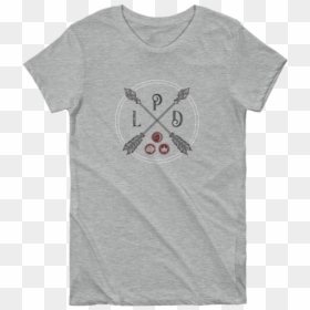Vintage Arrow Tee - Vintage Arrows T Shirt, HD Png Download - vintage arrow png