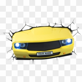 Transparent Coche Png - 3d Fx Yellow Muscle Car, Png Download - fx png